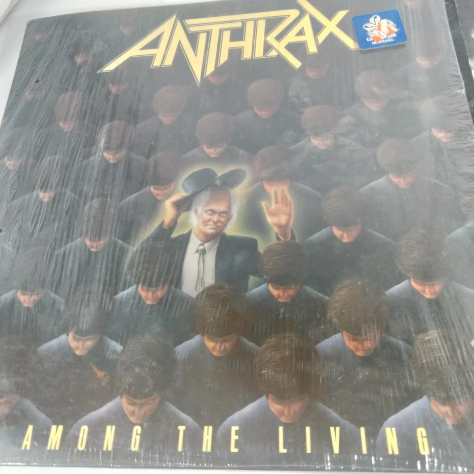 Anthrax - Among the Living Vinyl LP 1987 Island Records 905841 Press RARE VG+ - Image 2 of 4