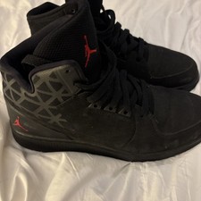 Air Jordan 1 flight 3 Size 7Y 707320-060 Black And Red