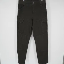 Duluth Trading Company Womens Fire Hose Flex Shift Relaxed Leg Pants Size 14 Reg