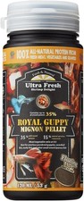 Ultra Fresh Royal Guppy Mignon Pellet, All Natural 1.87 Ounce Pack of 1 