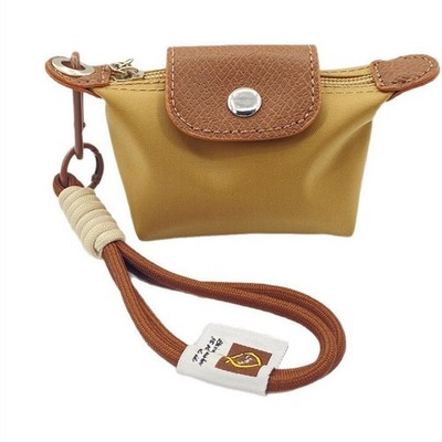 2026 New Mini Dumpling Bag, Detachable Nylon Wrist Strap Coin Purse with Zipper