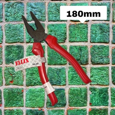 Ellix Kraft Kombinationszange 180mm Kombizange Multizange Greifen Schneiden uvm.