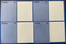 Cuttlebug Paper Craft Embossing Folders Food Fruit Utensils Oranges Set Of 4