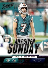 2024 Panini Prestige Jason Sanders #AGS-JSS Any Given Sunday Xtra Points Red 24D