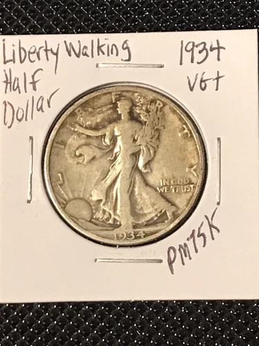 1934 Liberty Walking Half Dollar  VG+