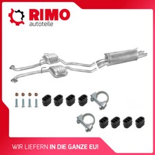 Opel Omega B 3.0 3.2 V6 (1994-2003) Kombi Auspuffanlage Mit Montgaesatz Auspuff