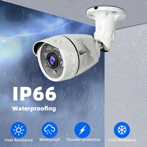 4K 5MP Lite 8CH DVR Security Camera System Kit 1080P Outdoor with Hard Drive 1TB - Picture 18 of 29