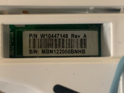 #ad #ad OEM Whirlpool Cabrio Washer Control Board W10611616 Rev A $75.00