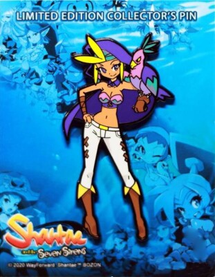 Shantae & The Seven Sirens Collectible Shantae Pin SKY