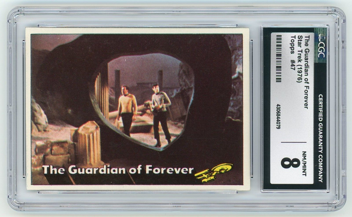 1976 Topps Star Trek #47 The Guardian of Forever CGC 8 NM/MINT