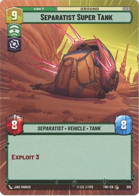 Separatist Super Tank (Hyperspace) - Twilight of the Republic - Star Wars