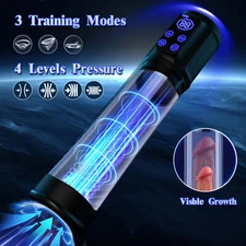 Vacuum Penis Pump for Male ED Enhancement Erectile Enlargement Penis Enlarger BG