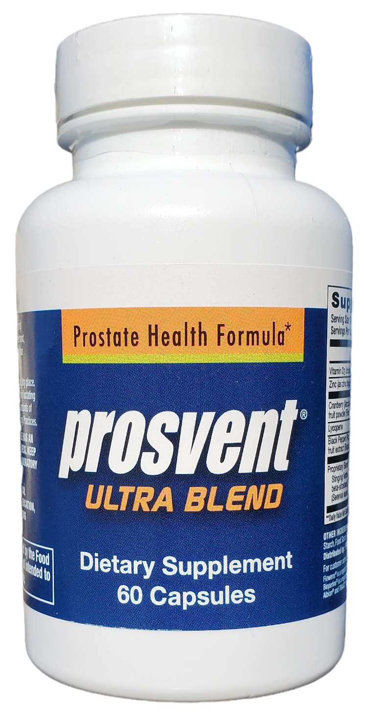 Genuine Prosvent ULTRA Prostate Support Relief Cranberry Enlarged Flow