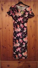 Club L Oriental Floral Trumpet Dress Size 14 BNWT (1) B5