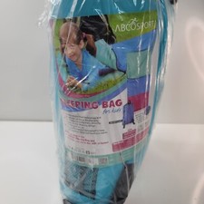 Kids Abcosport 4 Season Sleeping Bag Envelope Camping Outdoor Indoor Carry Bag