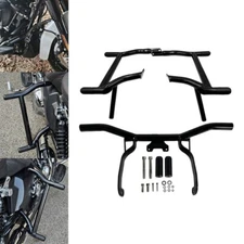 Saddlebag Guard Rails Bag Guards Front Highway Engine Guard For Harley Touring