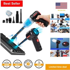 3-in-1 Air Duster - Vacuum Cleaner Blower - Compact Powerful - Cordless