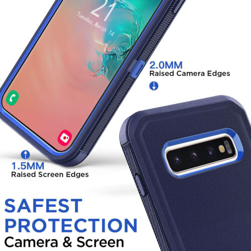 Für Samsung Galaxy S10/S10E/S10 Plus Hybrid Hülle Stoßfest Robust Cover - Bild 21 von 69