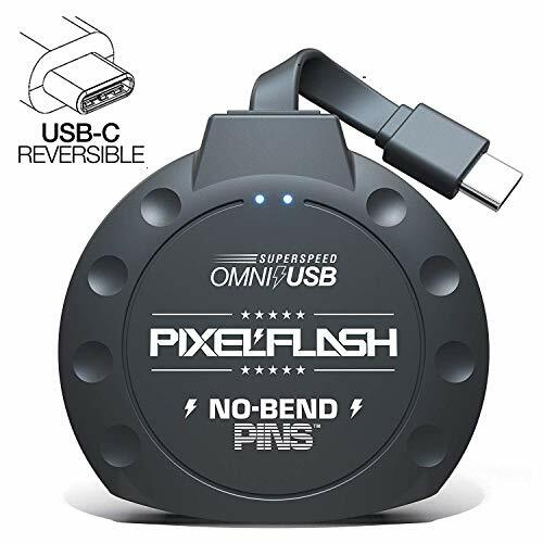 PixelFlash No-Bend Pins USB Type-C Compact Flash Card Reader CF Adapter - Picture 2 of 6