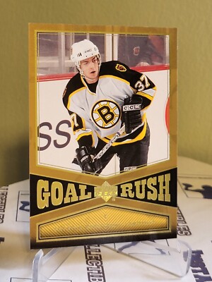 2005-06 UPPER DECK GOLD RUSH #GR9 PATRICE BERGERON BOSTON BRUINS NM