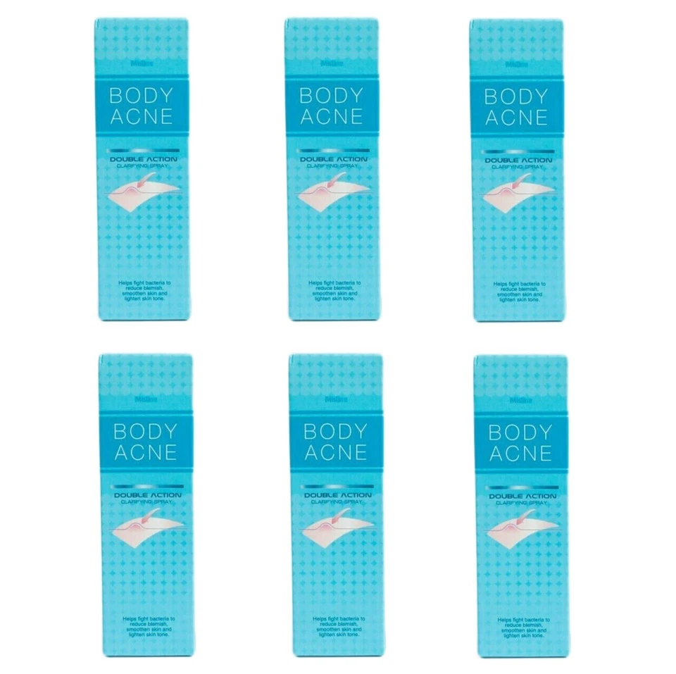 6 Mistine身体痤疮双效澄清粉刺喷雾瑕疵治疗50毫升 — 第 2/4 张图片