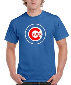 black chicago cubs shirt