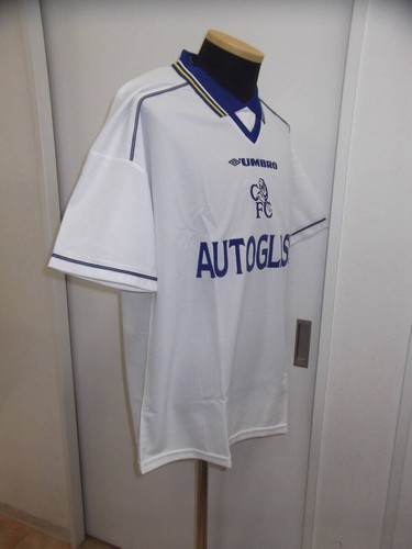 Chelsea FC 1997 1998 Large S/S Football Shirt Home Jersey LONDON - Picture 5 of 7