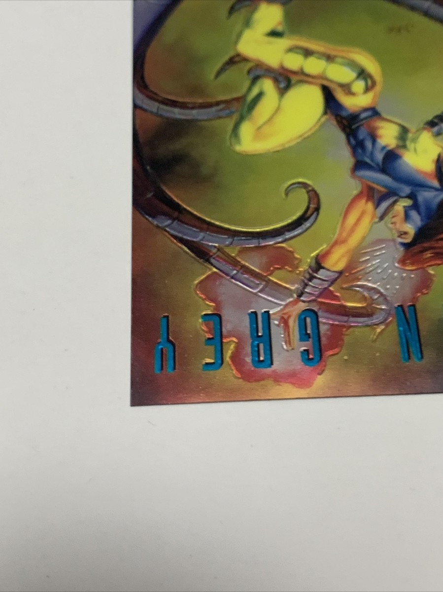 Fleer Ultra '95 X-Men Metal Sub-Set 6/10 Chase Card Jean Fleer Ultra '95 X-Men Metal Sub-Set 6/10 Chase Card Jean
