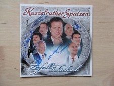 Castelrotto Spatzen autographs signed CD booklet "chance or fate"