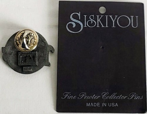 MINNESOTA TWINS Fine Pewter Siskiyou MLB Baseball Lapel Pin Tac NEW With Tag USA - Picture 3 of 3