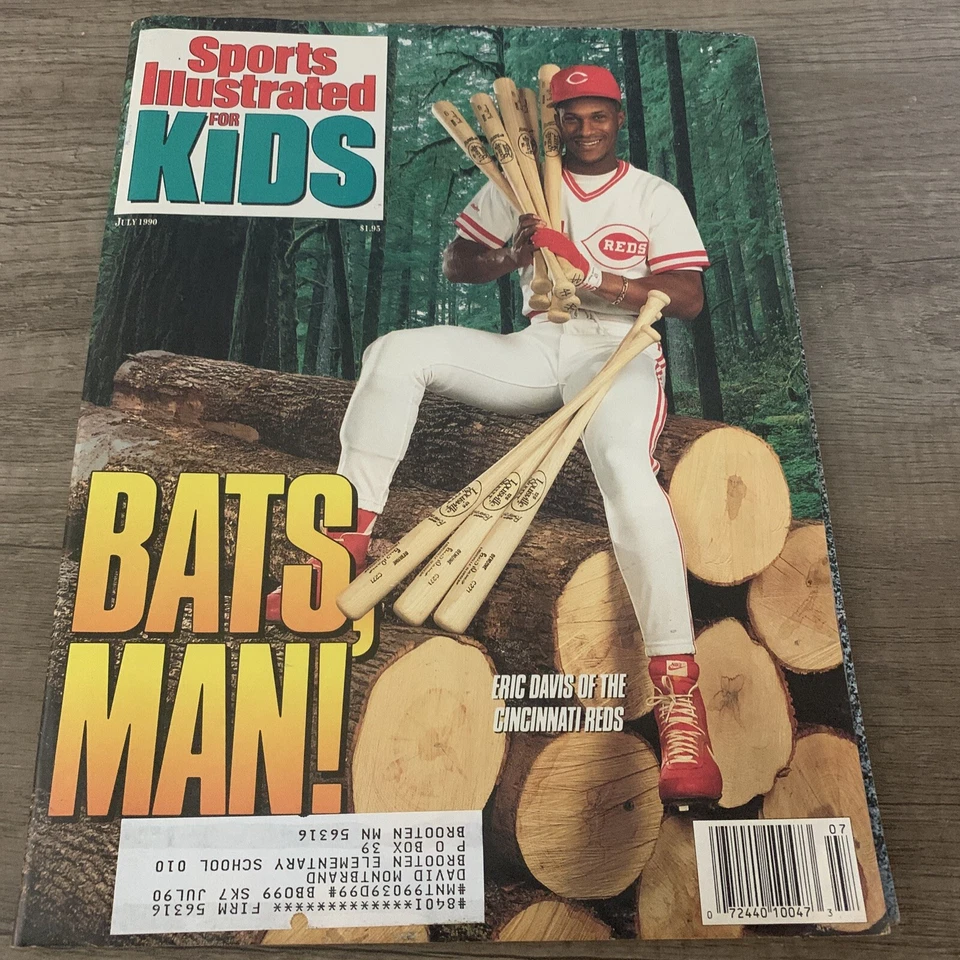 Tarjetas Sports Illustrated for Kids de julio de 1990; Diego Maradona, sin cortar 1/1 eBay raras Foto 4 de 4