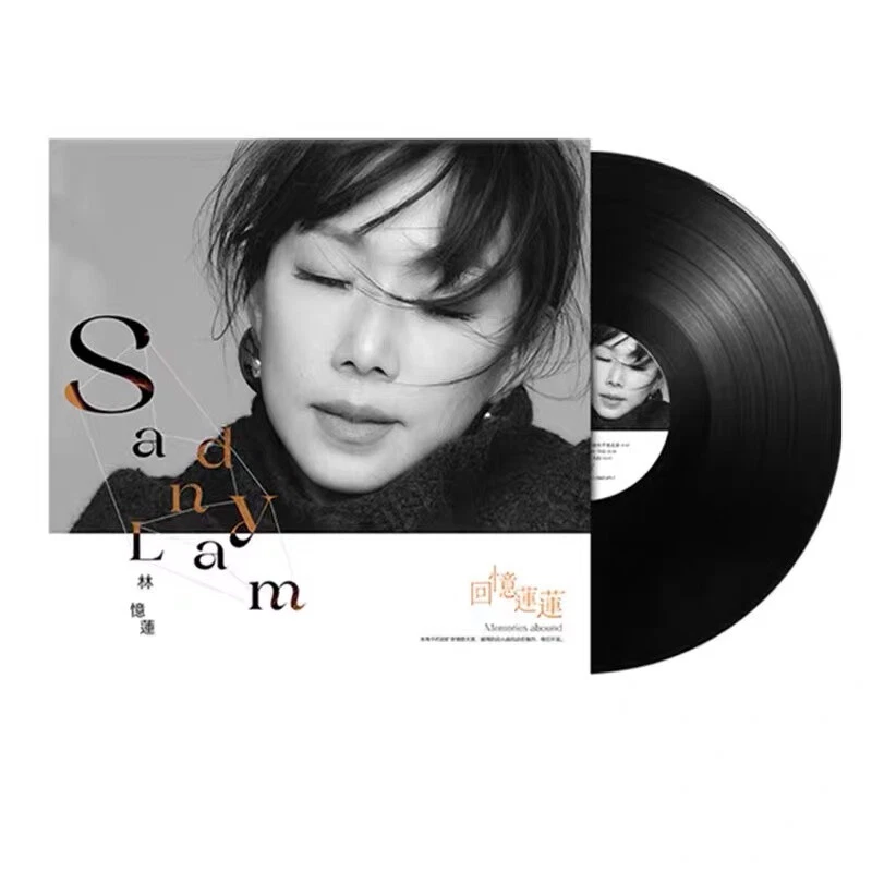 Sandy Lam Black Vinyl LP Record Exclusive Limited Edition 12in Collection 至少还有你 Foto 2 de 3