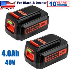 2X For Black and Decker 40V Max Lithium Battery LBX2040 LBXR36 LSW36 4.0Ah 40V