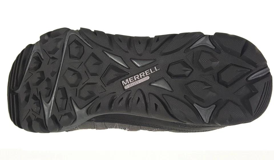 Merrell Herren Outmost Ventilator Trekkingschuhe grau Leder  - Bild 2 von 4