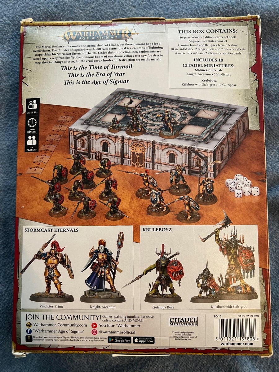 Warrior Starter Set Warhammer AOS Age of Sigmar Kruleboyz Orcs