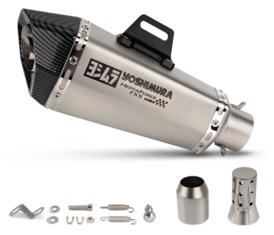 51mm Yoshimura Style Hexagon Exhaust Muffler w/ DB Killer