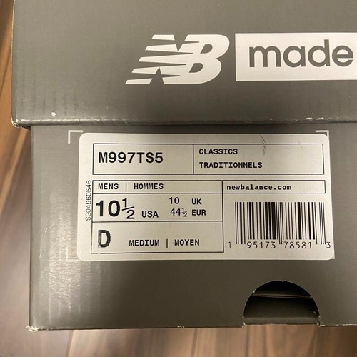 Estación de tren New Balance × Todd Snyder 977 Hudson M997TS5 Classic Traditionnels - Imagen 10 de 10
