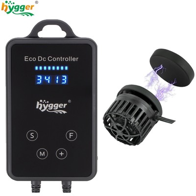 hygger Mini Wave Maker DC Powerhead with LED Display for Saltwater 26-55 Gallon