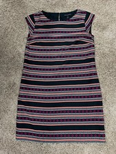 Banana Republic Striped  Smart Dress Size Small (2) Business Casual