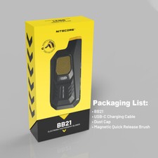 Nitecore BB21 Portable Electronic Photography Air Blower Camera Cleaning Kit USB
