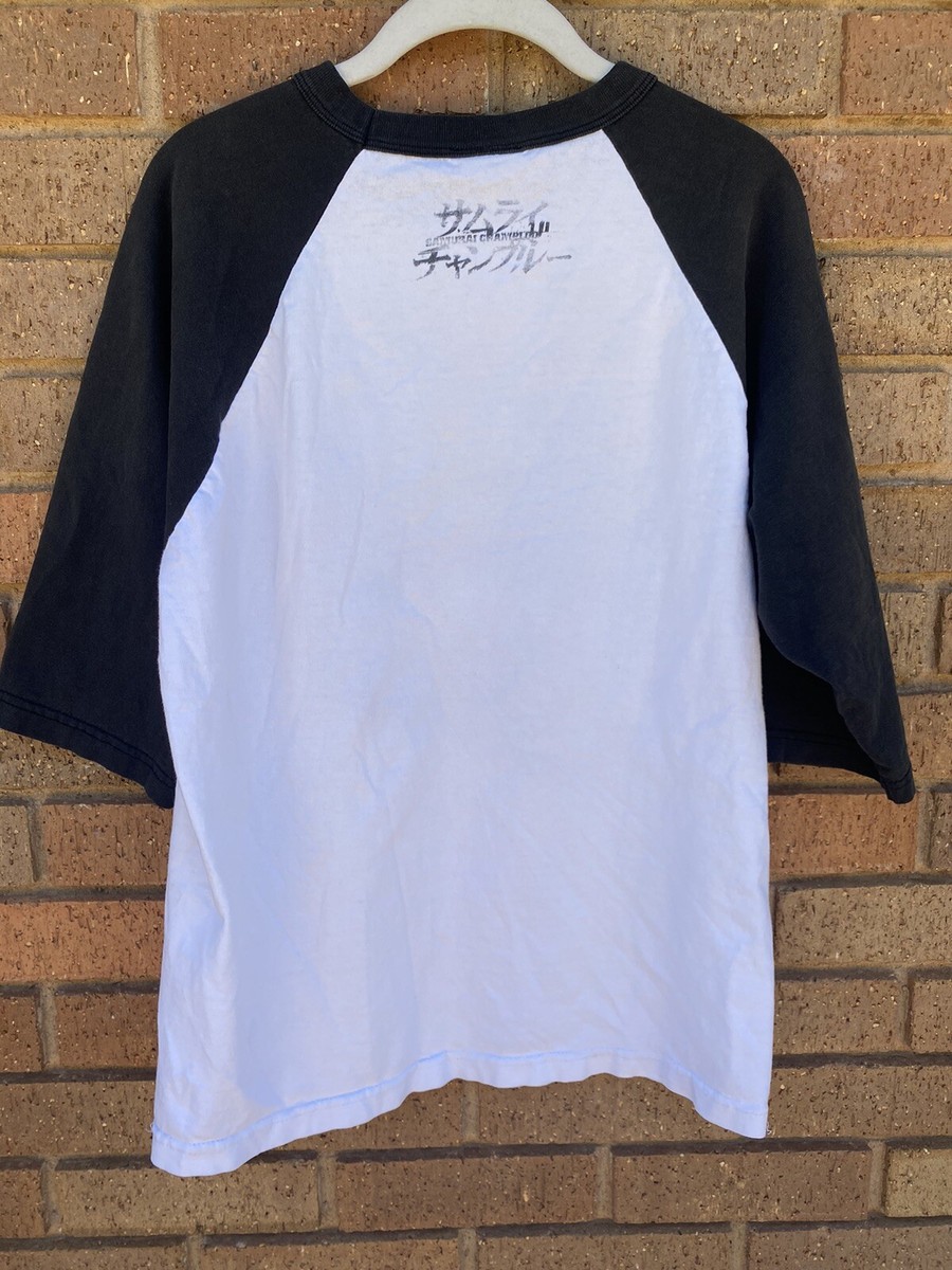 Vintage Samurai Champloo Anime Raglan Style T-Shirt ODM Tag