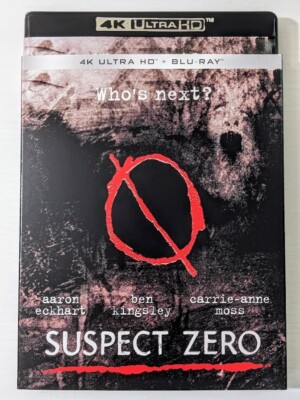 Suspect Zero (4K Ultra HD + Blu-ray + Slipcover, 2004)