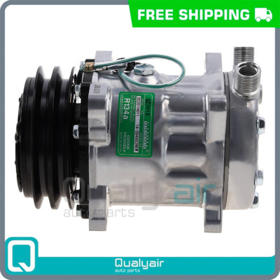 AC Compressor SD7H15 fits Kenworth T300, T370, T600A, T660, T800