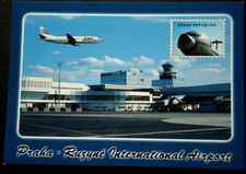 45112 AK Airplane International Airport Prague Czech Republic