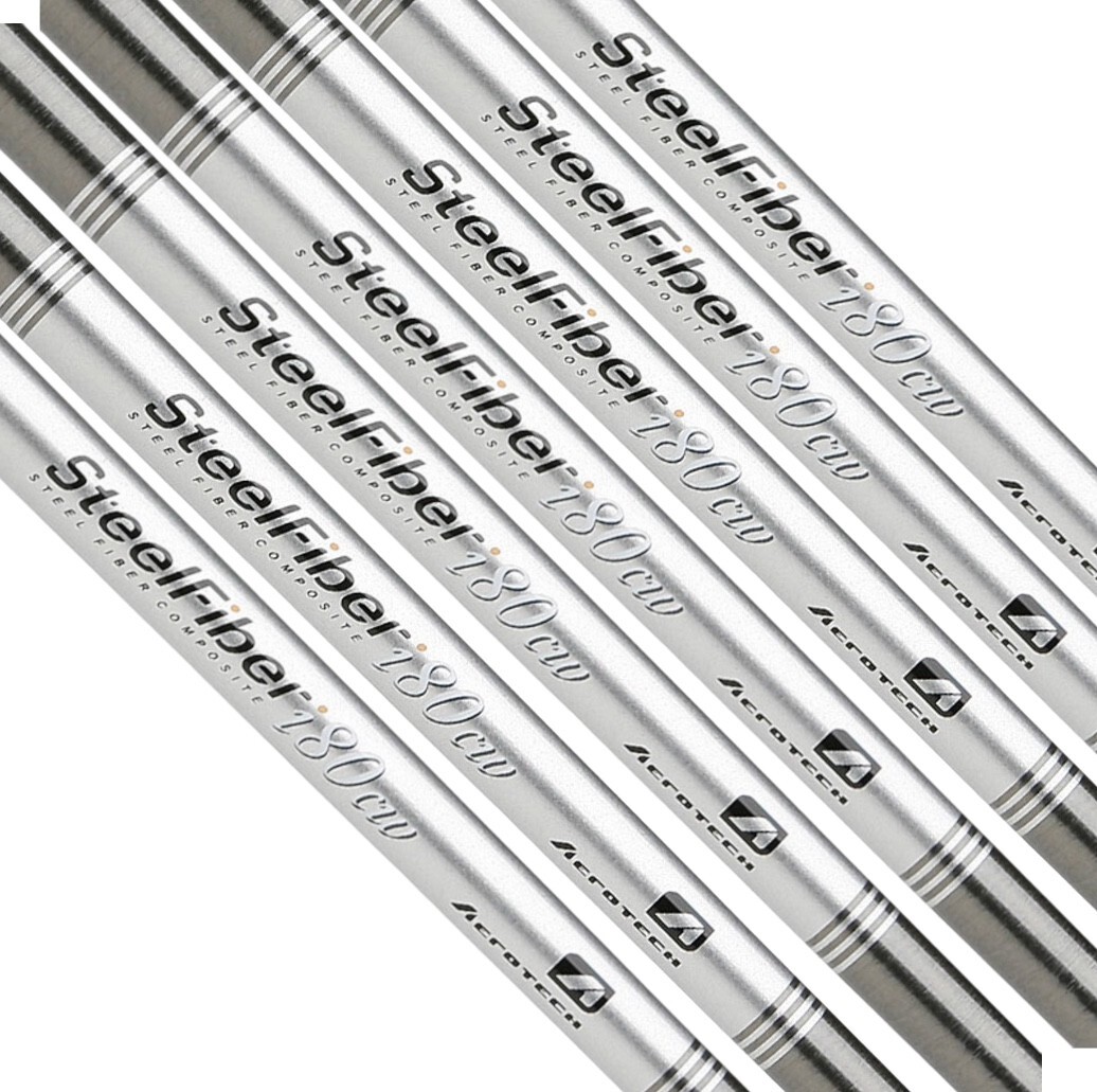 Aerotech Steelfiber i80CW Iron Golf Club Shaft SETS .355 Taper Tip