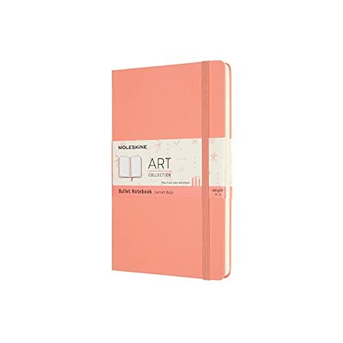 Moleskine ART BULLET NOTEBOOK LG CORAL PINK NUOVO