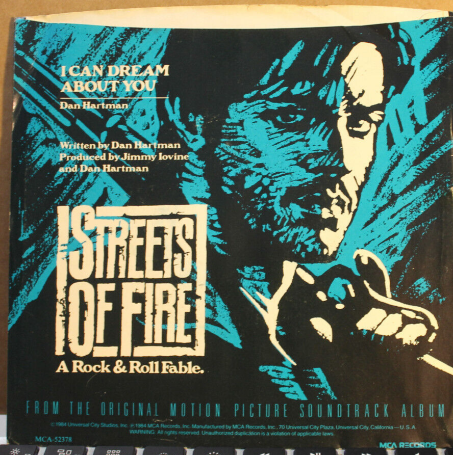 DAN HARTMANI CAN DREAM ABOUT YOU (1984) eBay