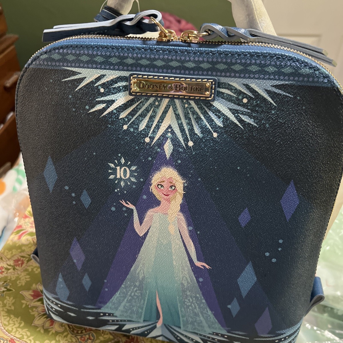 Beautiful NWOT Dooney & Bourke Disney Frozen 10th Anniversary Backpack ?❄️?? Disney Frozen 10th Anniversary Dooney & Bourke Backpack  main image 3