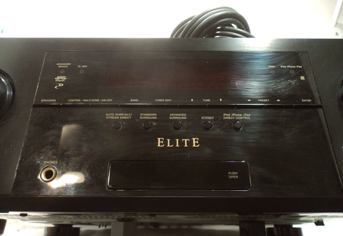 PIONEER ELITE VSX-50 Dolby Surround Sound 7.1 Channel RECEIVER HDMI iPod TESTED! - Picture 3 of 12