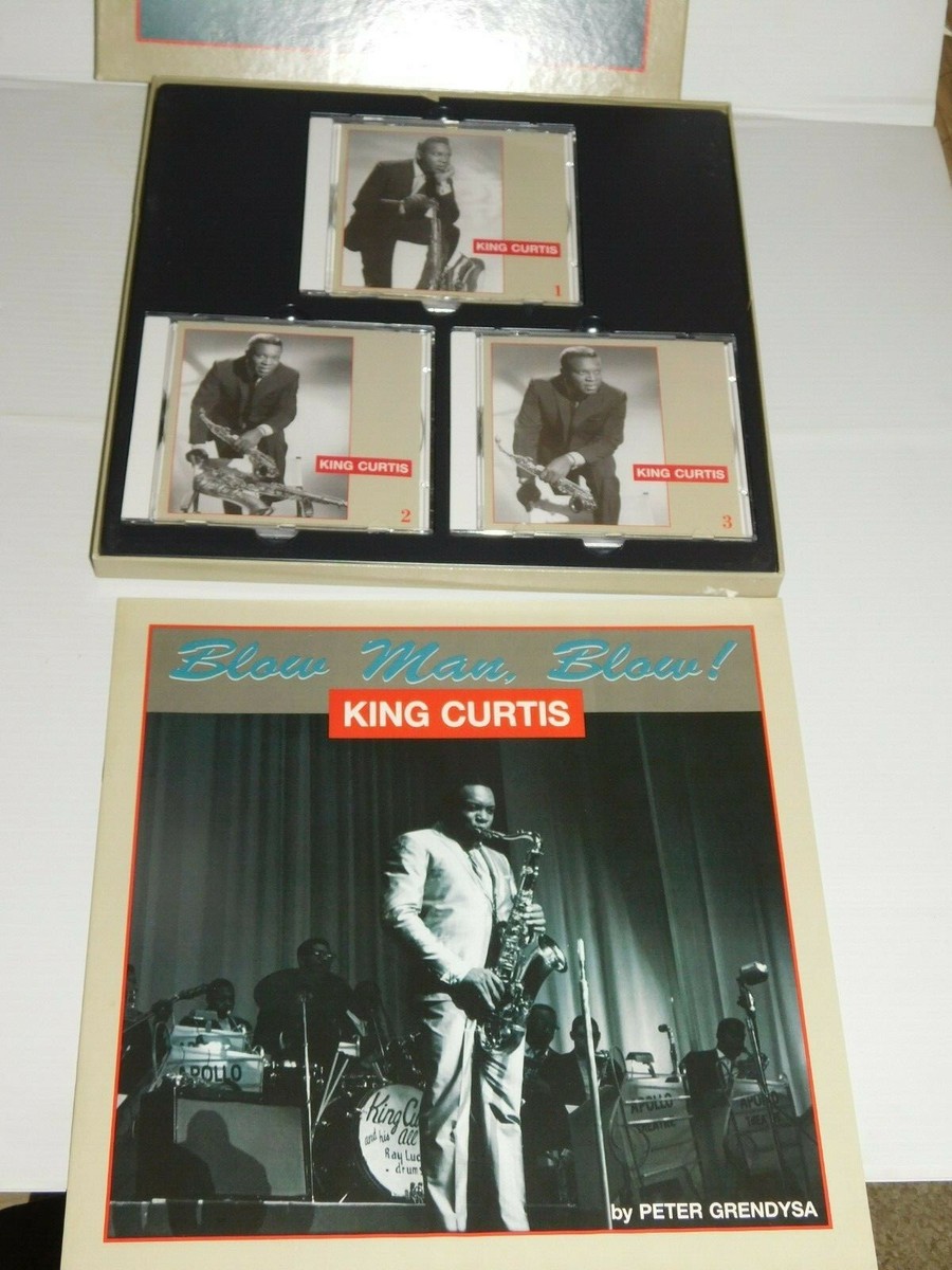 独3discs CD King Curtis Blow Man Blow! BCD15670CI BEAR FAMILY /00850 VINTAGE BEAR FAMILY RECORDS 3 CD SET KING CURTIS BLOW MAN